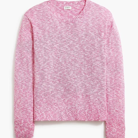 J. Crew Crisp Berry Crewneck Beach Sweater/NWT/M - Picture 3 of 10